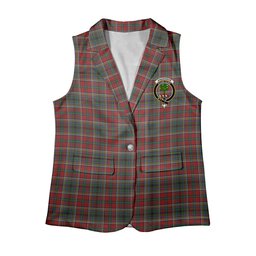 ScotsTee Shop Scottish Anderson of Ardbrake Women's Tartan Sleeveless Blazer Suit Vest