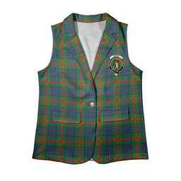 ScotsTee Shop Scottish Aiton SC Women's Tartan Sleeveless Blazer Suit Vest