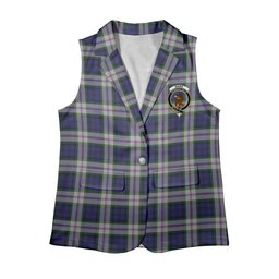 ScotsTee Shop Scottish Baird Dress Women's Tartan Sleeveless Blazer Suit Vest
