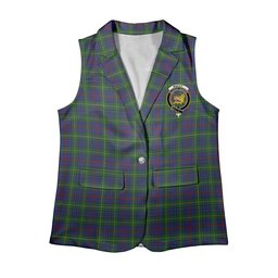 ScotsTee Shop Scottish Bailey, The House of Women's Tartan Sleeveless Blazer Suit Vest