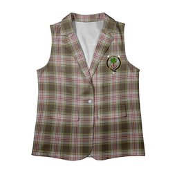ScotsTee Shop Scottish Anderson Dress Women's Tartan Sleeveless Blazer Suit Vest