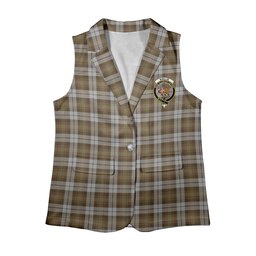 ScotsTee Shop Scottish Baillie Dress Women's Tartan Sleeveless Blazer Suit Vest