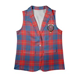 ScotsTee Shop Scottish Blane Women's Tartan Sleeveless Blazer Suit Vest