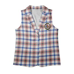 ScotsTee Shop Scottish Boswell Dress Modern Women's Tartan Sleeveless Blazer Suit Vest