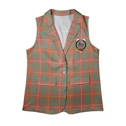 ScotsTee Shop Scottish Bruce Ancient Women's Tartan Sleeveless Blazer Suit Vest