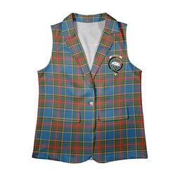 ScotsTee Shop Scottish Bethune Ancient Women's Tartan Sleeveless Blazer Suit Vest