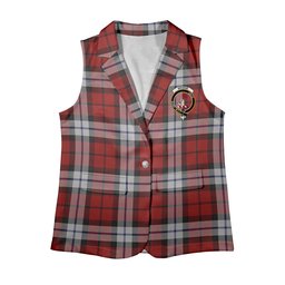 ScotsTee Shop Scottish Brodie Dress Women's Tartan Sleeveless Blazer Suit Vest