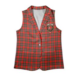 ScotsTee Shop Scottish Butter Women's Tartan Sleeveless Blazer Suit Vest