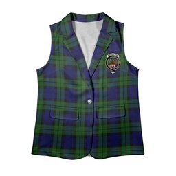 ScotsTee Shop Scottish Bannatyne SC Women's Tartan Sleeveless Blazer Suit Vest
