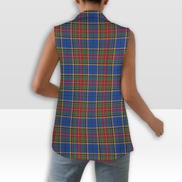ScotsTee Shop Scottish Beattie (Beatty) Modern Women's Tartan Sleeveless Blazer Suit Vest