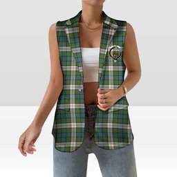 ScotsTee Shop Scottish Blair Dress Ancient Women's Tartan Sleeveless Blazer Suit Vest