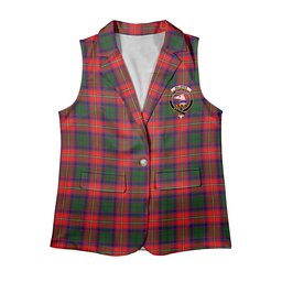 ScotsTee Shop Scottish Belshes Women's Tartan Sleeveless Blazer Suit Vest