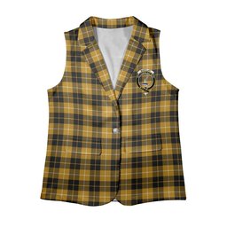 ScotsTee Shop Scottish Barclay Dress Ancient Clan Women's Tartan Sleeveless Blazer Suit Vest