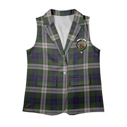 ScotsTee Shop Scottish Blair Dress Women's Tartan Sleeveless Blazer Suit Vest
