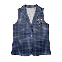 ScotsTee Shop Scottish Brodie Countryfare Modern Women's Tartan Sleeveless Blazer Suit Vest