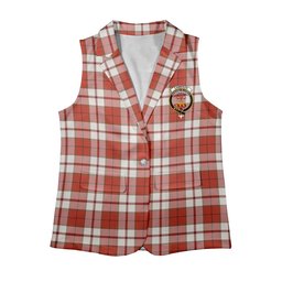 ScotsTee Shop Scottish Cameron Hose Ancient Women's Tartan Sleeveless Blazer Suit Vest