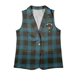 ScotsTee Shop Scottish Brodie Hunting Ancient Women's Tartan Sleeveless Blazer Suit Vest