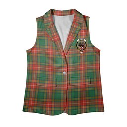 ScotsTee Shop Scottish Baxter Ancient Women's Tartan Sleeveless Blazer Suit Vest