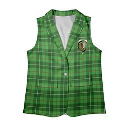 ScotsTee Shop Scottish Boyle SC Women's Tartan Sleeveless Blazer Suit Vest