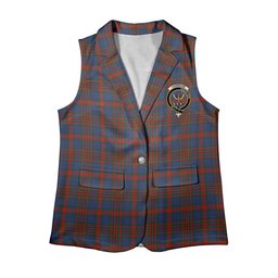 ScotsTee Shop Scottish Carnegie 3 Women's Tartan Sleeveless Blazer Suit Vest