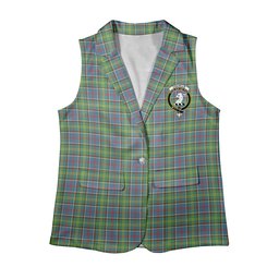 ScotsTee Shop Scottish Colville Women's Tartan Sleeveless Blazer Suit Vest