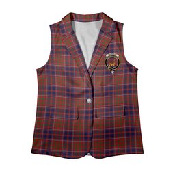 ScotsTee Shop Scottish Cameron of Locheil Original Women's Tartan Sleeveless Blazer Suit Vest