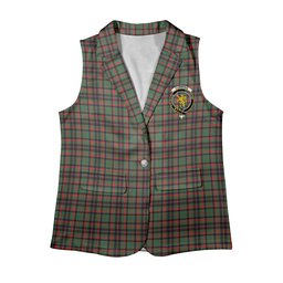 ScotsTee Shop Scottish Cumming Hunting Ancient Women's Tartan Sleeveless Blazer Suit Vest