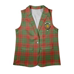 ScotsTee Shop Scottish Cumming Ancient Women's Tartan Sleeveless Blazer Suit Vest