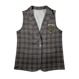 ScotsTee Shop Scottish Christie (London) Hunting Women's Tartan Sleeveless Blazer Suit Vest