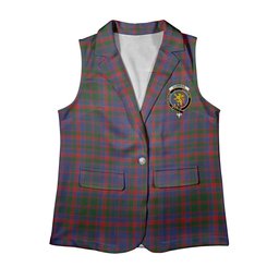 ScotsTee Shop Scottish Cumming 1810 Women's Tartan Sleeveless Blazer Suit Vest