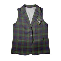 ScotsTee Shop Scottish Cunningham Hunting Women's Tartan Sleeveless Blazer Suit Vest