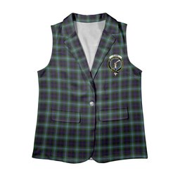 ScotsTee Shop Scottish Clark Raymond Gordon Women's Tartan Sleeveless Blazer Suit Vest
