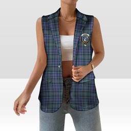 ScotsTee Shop Scottish Cooper SC Women's Tartan Sleeveless Blazer Suit Vest