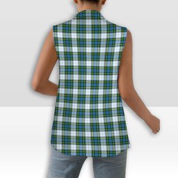ScotsTee Shop Scottish Campbell Dress Women's Tartan Sleeveless Blazer Suit Vest