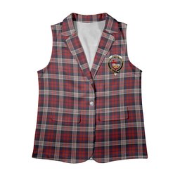 ScotsTee Shop Scottish Donald Dress Irish Women's Tartan Sleeveless Blazer Suit Vest