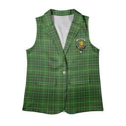 ScotsTee Shop Scottish Forrester Hunting Women's Tartan Sleeveless Blazer Suit Vest
