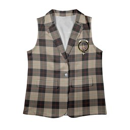 ScotsTee Shop Scottish Dunlop Hunting Ancient Women's Tartan Sleeveless Blazer Suit Vest