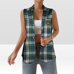 ScotsTee Shop Scottish Gordon Dress Ancient Women's Tartan Sleeveless Blazer Suit Vest