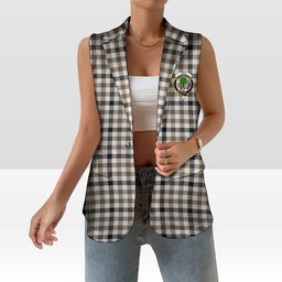 ScotsTee Shop Scottish Hog Ancient Women's Tartan Sleeveless Blazer Suit Vest