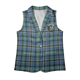 ScotsTee Shop Scottish Hope Ancient Women's Tartan Sleeveless Blazer Suit Vest