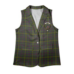ScotsTee Shop Scottish Hall Women's Tartan Sleeveless Blazer Suit Vest