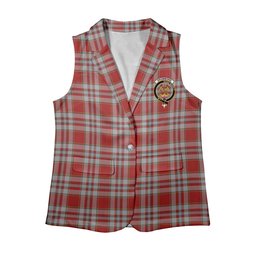 ScotsTee Shop Scottish Drummond of Perth Dress 3 Women's Tartan Sleeveless Blazer Suit Vest