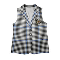 ScotsTee Shop Scottish Gladstone Modern Women's Tartan Sleeveless Blazer Suit Vest