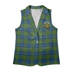 ScotsTee Shop Scottish Gillies 2 Women's Tartan Sleeveless Blazer Suit Vest