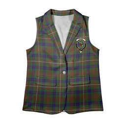ScotsTee Shop Scottish Fraser Hunting 1 Women's Tartan Sleeveless Blazer Suit Vest