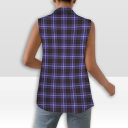 ScotsTee Shop Scottish Dunlop Modern Women's Tartan Sleeveless Blazer Suit Vest