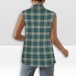 ScotsTee Shop Scottish Fraser Arisaid Women's Tartan Sleeveless Blazer Suit Vest