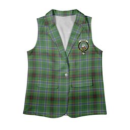 ScotsTee Shop Scottish Duncan of Sketraw Ancient Women's Tartan Sleeveless Blazer Suit Vest