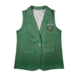 ScotsTee Shop Scottish Erskine Hunting Ancient Women's Tartan Sleeveless Blazer Suit Vest