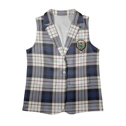 ScotsTee Shop Scottish Fergusson Dress Women's Tartan Sleeveless Blazer Suit Vest